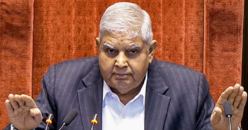 उपराष्ट्रपती जगदीप धनखड यांचा राजीनामा; कार्यकाळ पूर्ण न करताच पद सोडणारे तिसरे उपराष्ट्रपती,पण…