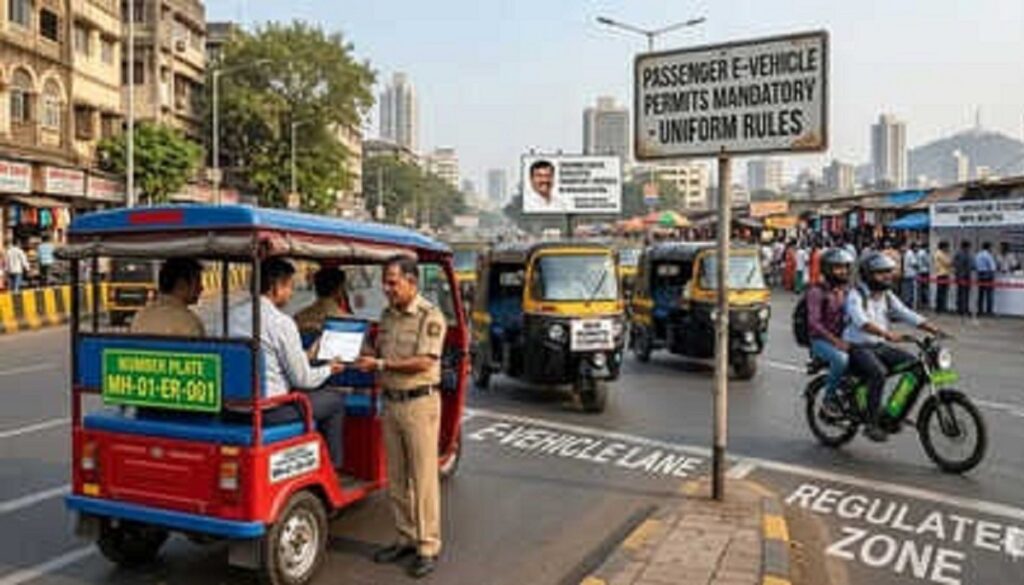 प्रवासी वाहतूक करणाऱ्या ई-रीक्षा व ई-बाईकसाठीही आता आरटीओकडून परवाना घेणे बंधनकारक
