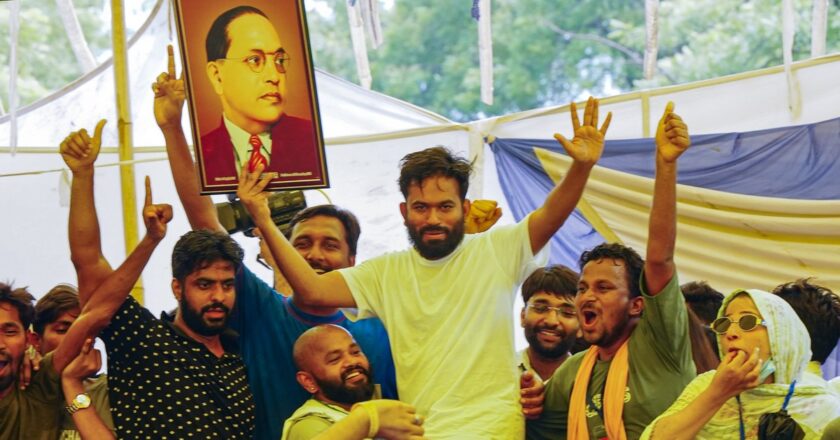 CJP Protest: धर्मेंद्र प्रधान यांच्या राजीनाम्यानंतर केंद्र सरकारकडून तिन्ही मागण्या मान्य, कॉक्रोच जनता पार्टीचे जंतर-मंतरवरील आंदोलन मागे!